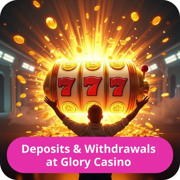 Deposits & Withdrawals at Glory Casino
