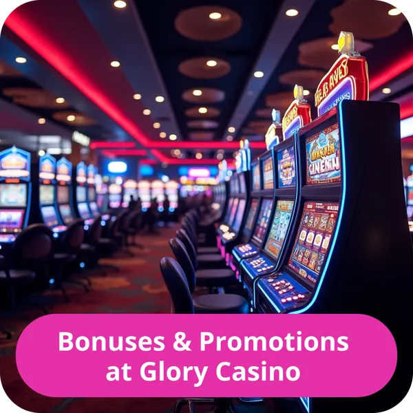 Bonuses & Promotions at Glory Casino
